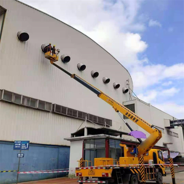 后安镇高空作业车出租服务：专业广告牌安装解决方案